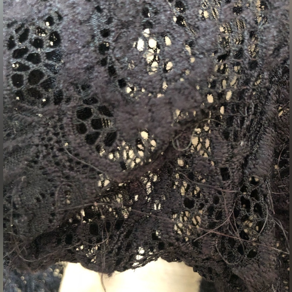 Torrid Black Lace Tunic or Cover Up Size 3X - Picture 6 of 9